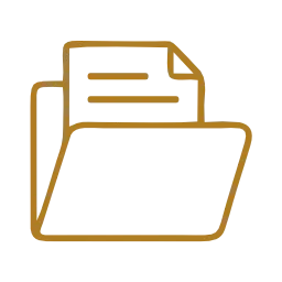 organização da documentação para licitação icone